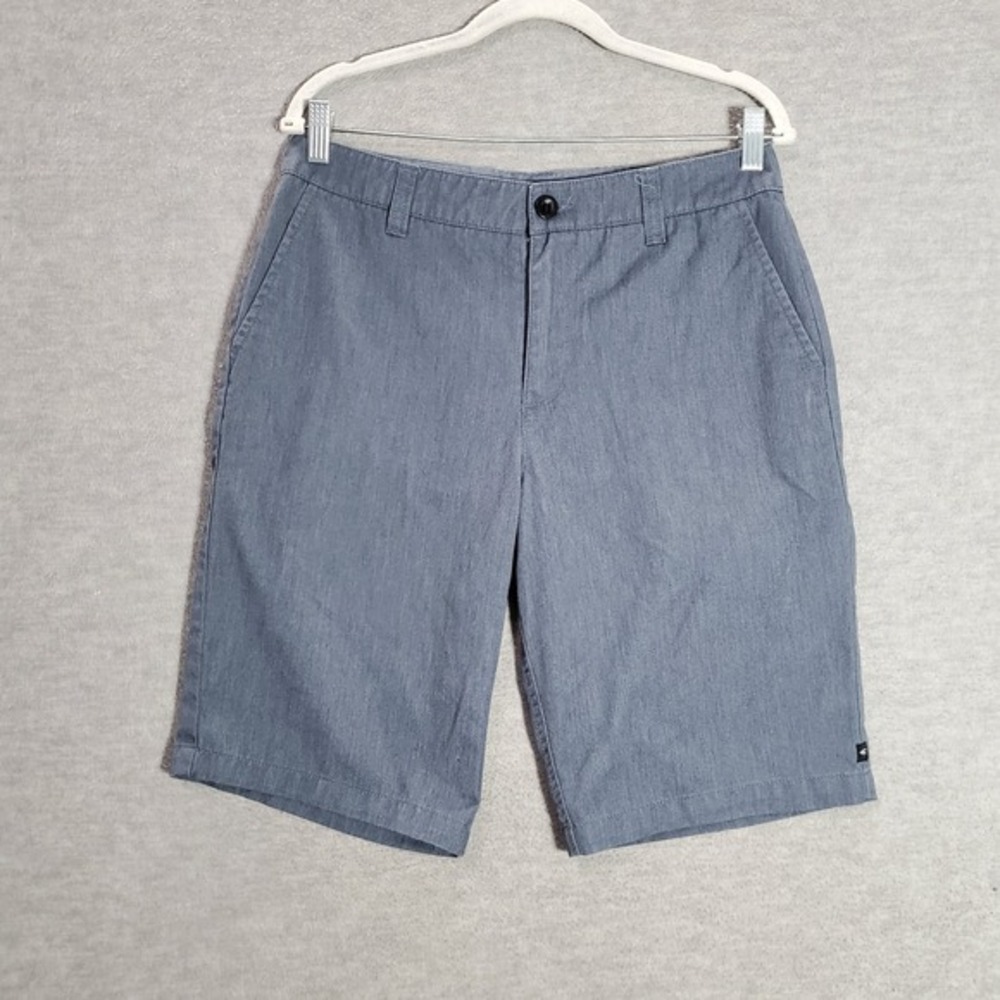 Oneill Men Shorts 31 Gray Chino Golf‎ Skater Pockets Casual